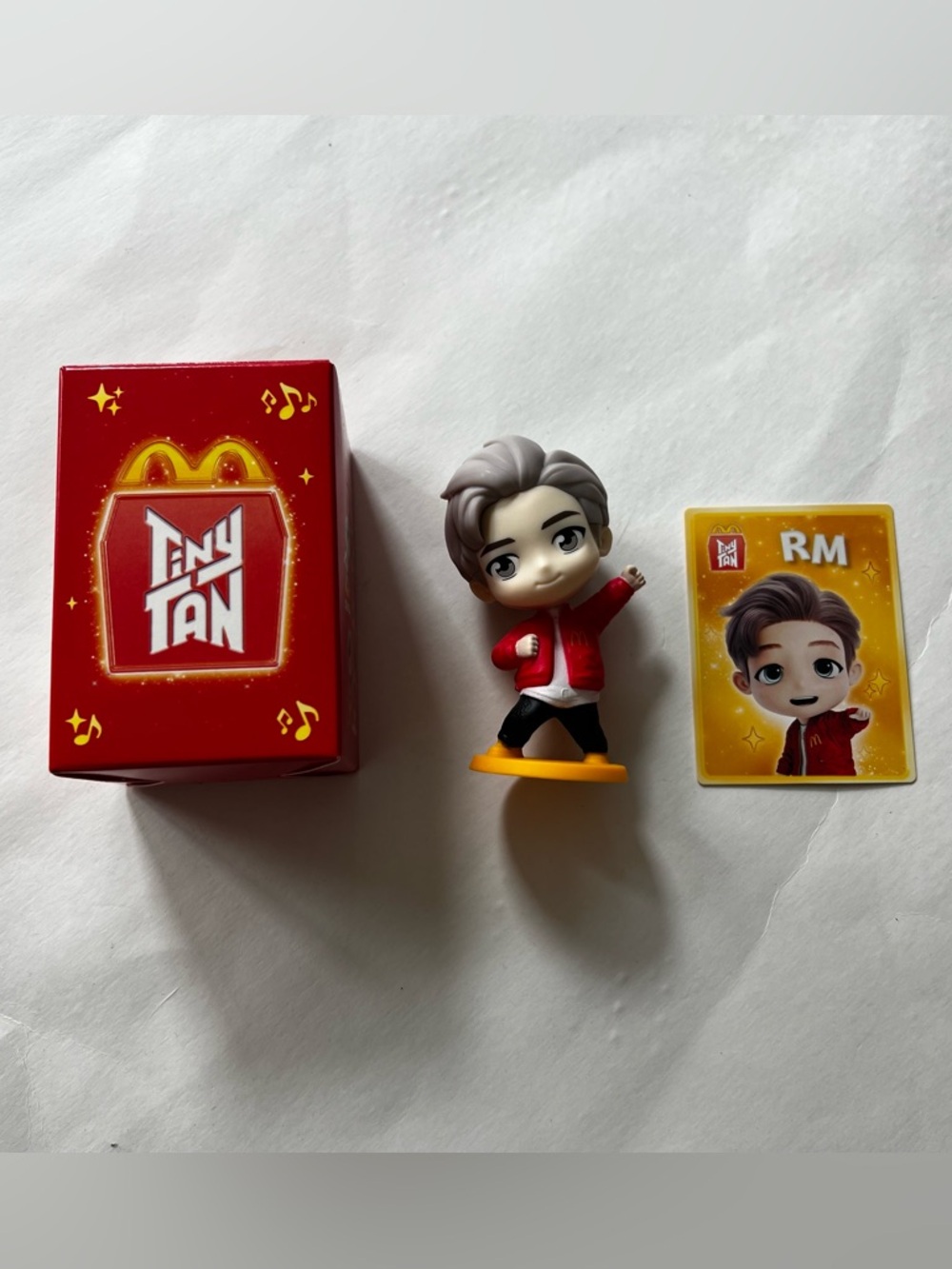 Tiny Tan x BTS RM Figure 2025 McDonald's Happy Meal Toy NEW